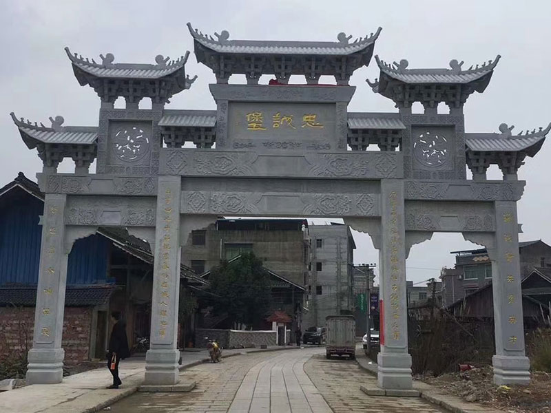 新農(nóng)村花崗巖牌坊
