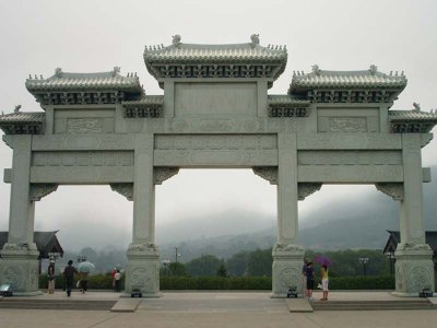 旅游三門(mén)景觀石牌坊